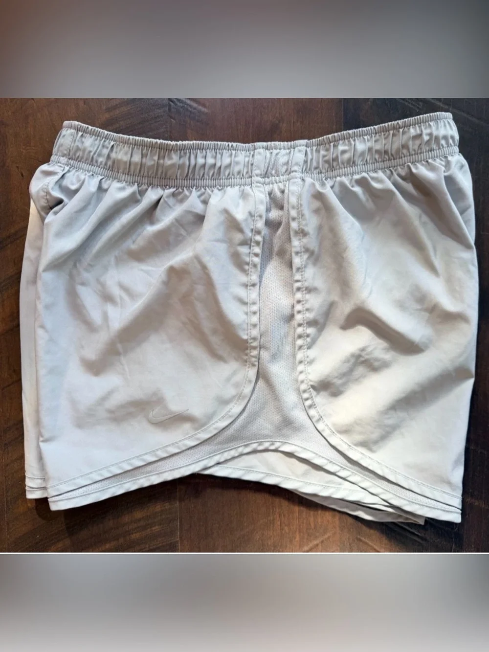 Nike Women’s Light Gray Running Shorts